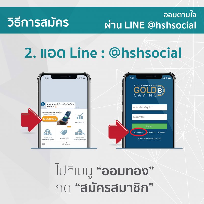 Add Line @hshsocial
