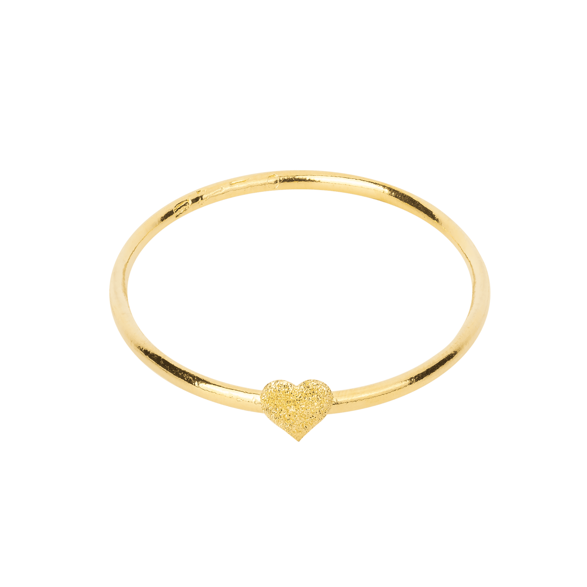 กำไลสวมกลมหัวใจจิกเพชร 01