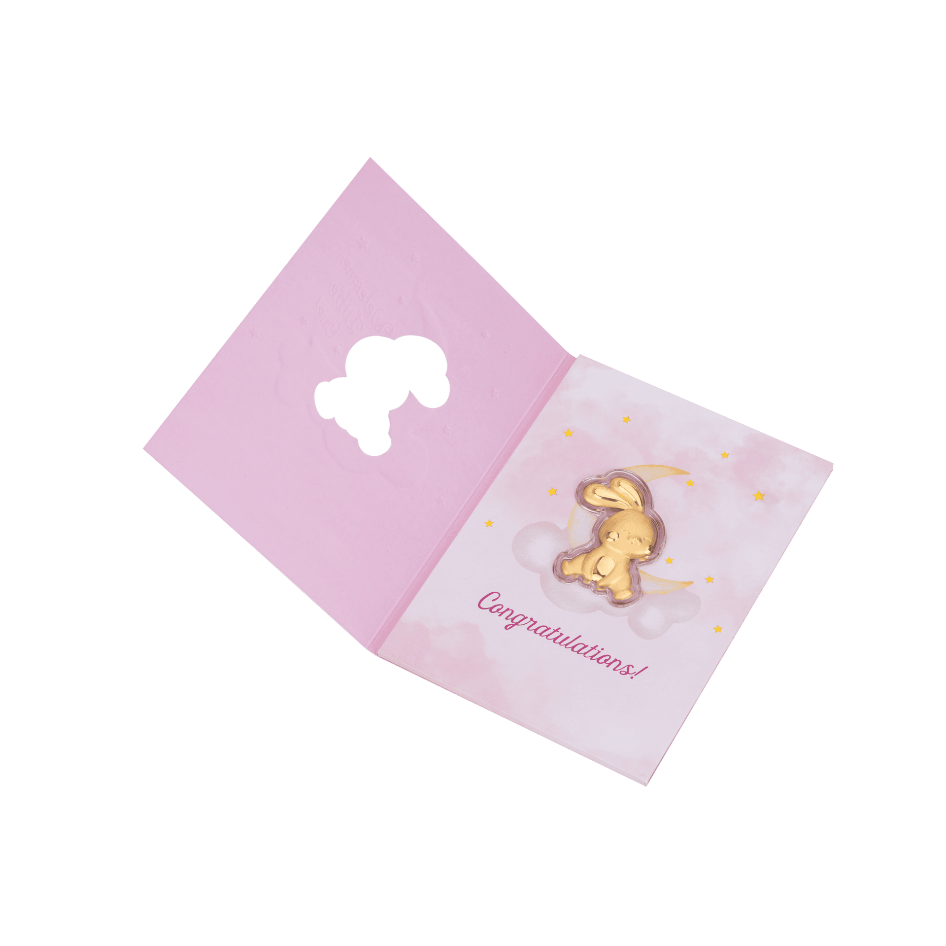 RE New Born Card สีชมพู 04