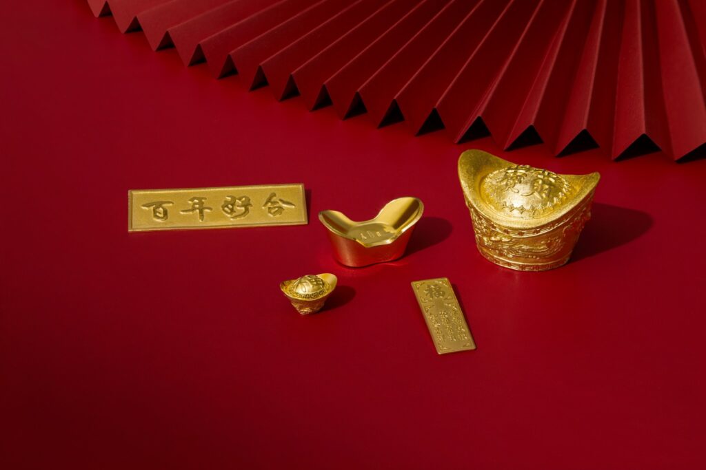 ทองคำปีนักษัตร เครื่องประดับ และแผ่นทอง