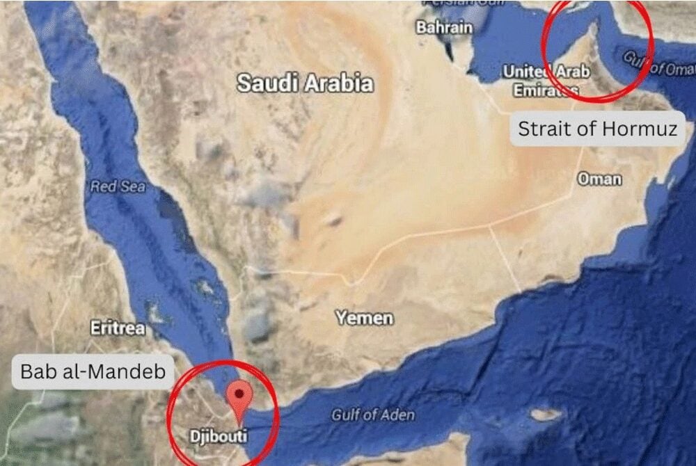 bab al mandeb and hormuz
